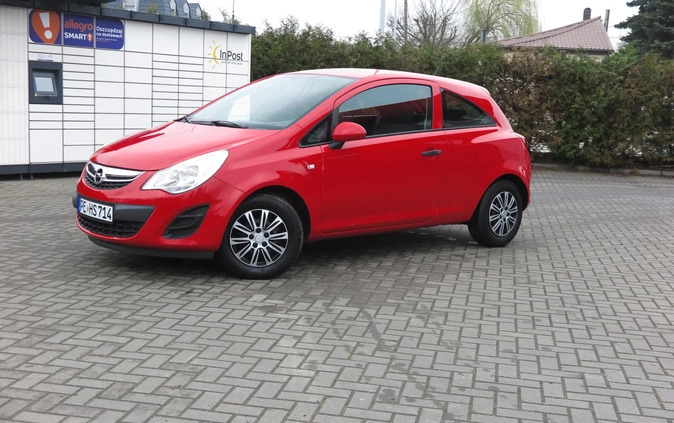 Opel Corsa cena 15900 przebieg: 160000, rok produkcji 2012 z Bierutów małe 631